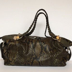 Gucci Python Tote